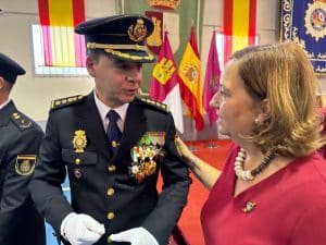 Cedillo en el Acto Institucional del Día de la Policía