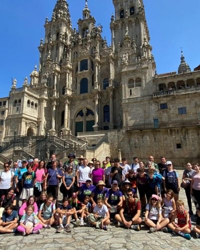 09092025 Daniel Arias Camino de Santiago en familia