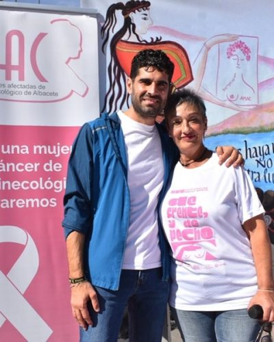 El diputado del Área Social junto a la presidenta de AMAC